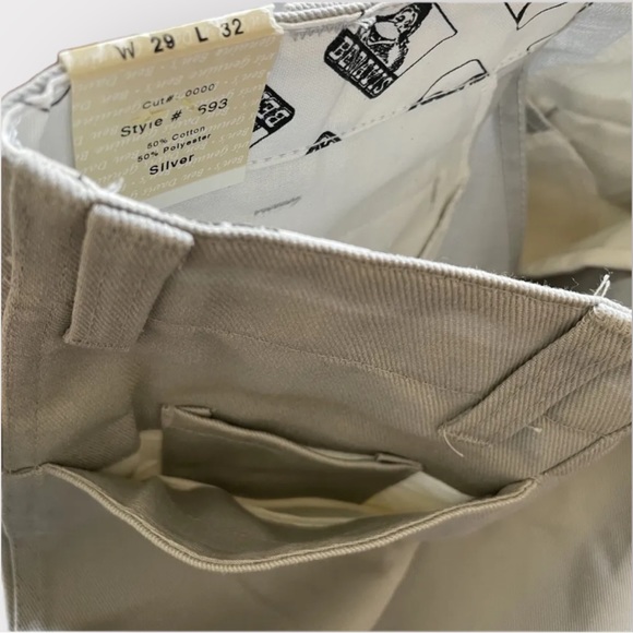 Ben Davis Deadstock Pants Original Fit Gray 29x32 - Picture 4 of 10